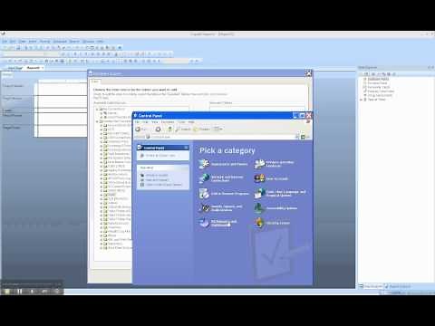 Connecting to a Database with Crystal Reports 2008