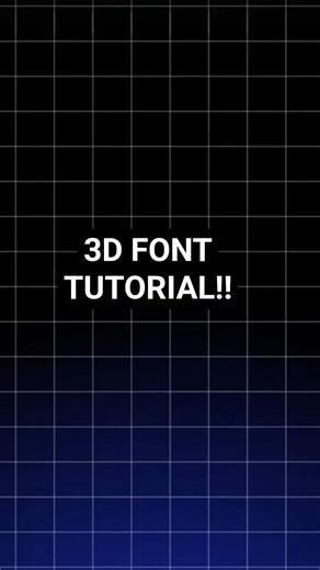 3D FONT!!🥵💥DON'T FORGET TO SUBSCRIBE FOR MORE TIPS⚠️#edit #tutorial #shortvideo#1mviewers#Tips#ideas