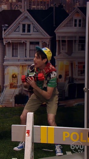 8.8K views · 182 reactions | Kyle goes on a ride along #kyle #ridealong #police #hyperactive #sketchcomedy #skit #StudioC | Studio C | Facebook