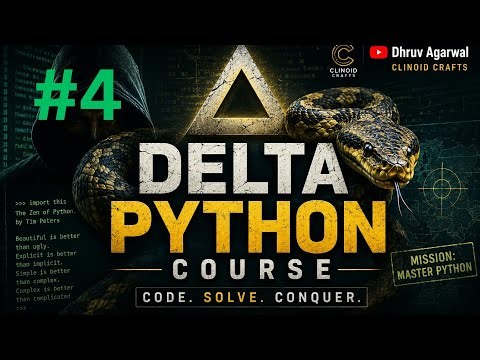 IF ELSE CONDITIONALS | DELTA PYTHON COURSE # 4
