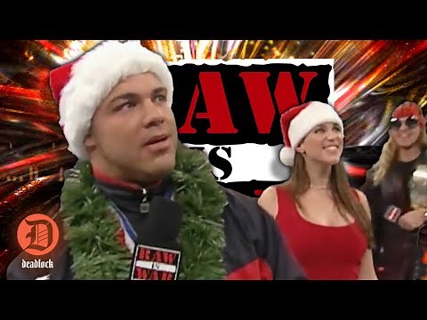 The Kurt Angle Family Christmas WWF RAW Episode (WWE RAW December 25th, 2000 Retro Review)