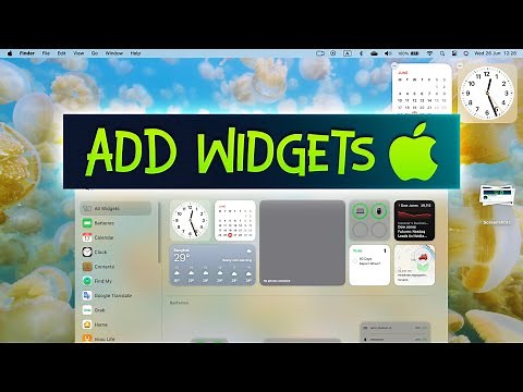 How to Add Widgets to Your Mac Desktop