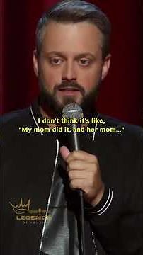 Nate Bargatze | Sixth Sense Silent Treatment #comedy #funny #standupcomedy