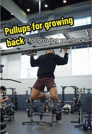 Here’s the best setup for pull-ups if your goal is to maximize lat growth: Feet together hollow pose with core engaged to create more stability. Head back behind arms at all time to keep tension on the lats. #fyp #Fitness #gym #bodybuilding Outfit from @AYBL — C0DE “PATH” for 10% off #fyp #fitness #gym #bodybuilding #beaybl