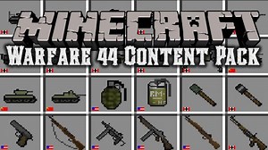 Мод Warfare 44 1.12.2/1.7.10 (Вторая мировая война, Холодная война)