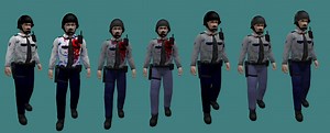 Retro 1970 Security Guards addon