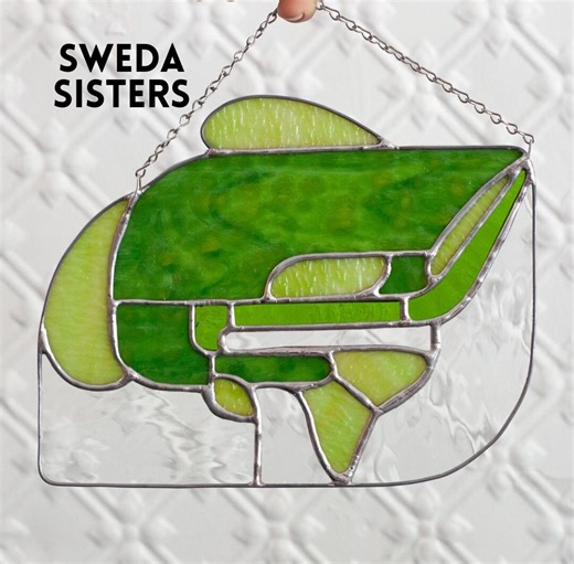 Fish - Largemouth Bass - Stained Glass Pattern (digital Download, Commercial License) - Etsy Canada