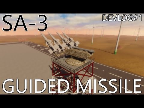 Roblox Surface-To-Air SA-3 "Neva" System Demonstration (Missile System Devlog)