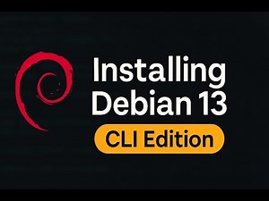 How To Install Debian 13 "Trixie" With A Minimal CLI From Start To Finish [2025]