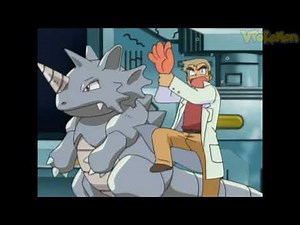 Professor Oak attacks Rhydon | Professor Oak Funny Moments