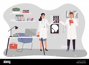 Woman skull xray Stock Vector Images - Alamy