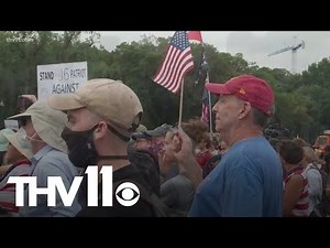 Hundreds of protestors gather at U.S. Capitol for 'Justice for J6 Rally'