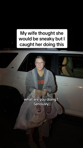 Caught My Wife Sneaking Shopping Bags Inside