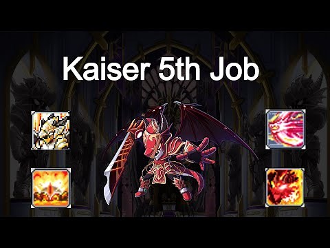 MapleStory Kaiser 5th Job Skills Showcase - Awake Update