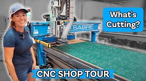Woodshop CNC Tour with Tips for Home Projects