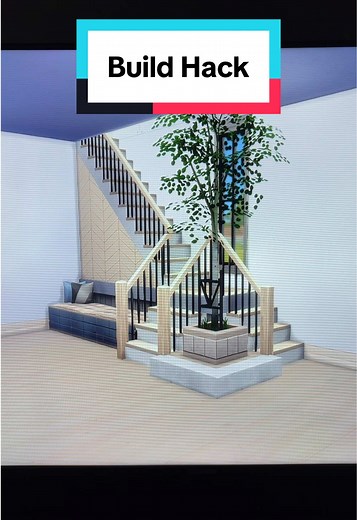 The Sims 4 Staircase Build Hack for Creative Builds