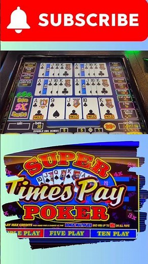 Come on Queen♣️ for $5000 😵in Laughlin! #shorts,#videopoker,#handpay,#gambling