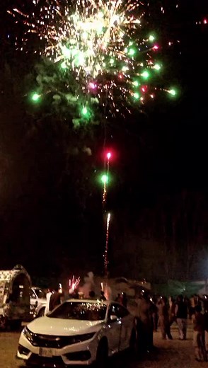 Stunning Nighttime Fireworks Celebration Display