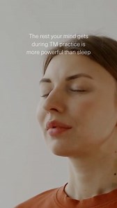 The TM technique offers a unique form of rest that can be even deeper than sleep. During practice, the mind remains awake while deeply at rest, and the metabolic rate drops lower than during the deepest stages of sleep. This state of "restful alertness" allows for the release of deeply rooted stress in both the mind and body. *The TM technique is practiced twice a day for 20 minutes each time and is not intended as a replacement for sleep. | Transcendental Meditation