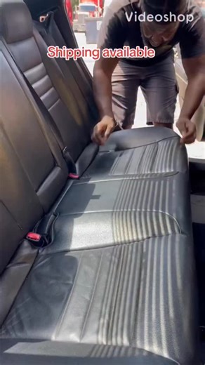 Quick Dodge Charger rear seat install 🔥 From basic to bold in minutes. Custom fit. Tight finish. No wrinkles. If it has seats — we can cover it. Tap the link in bio to order yours. @exclusiveseatcovers | Exclusive Covers Usa