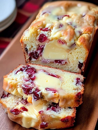 79K views · 504 reactions | Cranberry Cream Cheese Pound Cake A buttery vanilla loaf swirled with tangy cranberries and a rich cream cheese ribbon inside! Yield: 8–10 slices | Temp: 350°F (175°C) | Time: 1 hour Key Ingredients First: 1/2 cup unsalted butter, softened 3/4 cup sugar 2 large eggs 1 1/2 cups all-purpose flour ....................... FULLL Recipe in First Cօʍʍеոτ  | YumThrive Recipes | Facebook