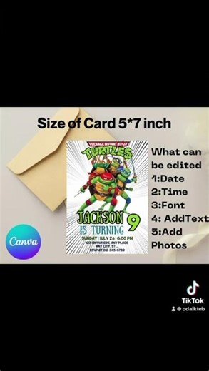 EDITABLE Ninja Birthday Invitation, Ninja Warrior Party Invitation Template