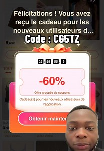 Code CG5TZ dans la barre de recherche SHEIN pour -60% Profitez en tant que ça dure 🙏🏾