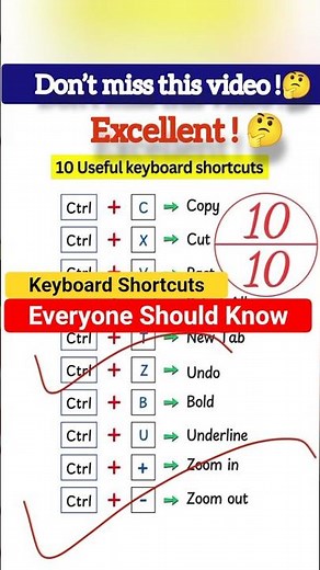 10 Useful Keyboard Shortcuts Everyone Should Know | Boost Productivity Instantly
