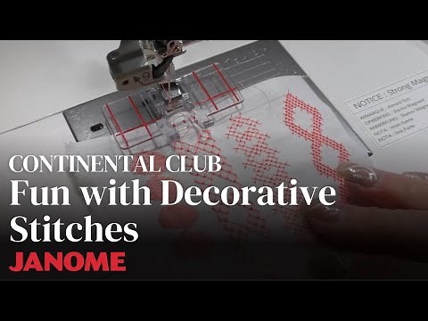 Fun with Decorative Stitches