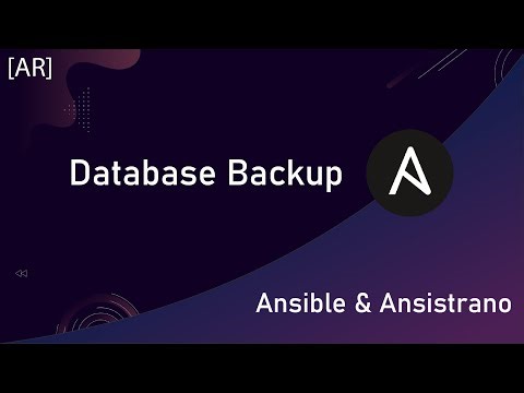 MySQL Database Backup With Ansible