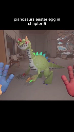 Pianosaurs easter egg in poppy playtime chapter 5!!🎹🦕 background gameplay credits to: @CranoYT