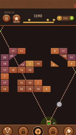 Brick Breaker level 12