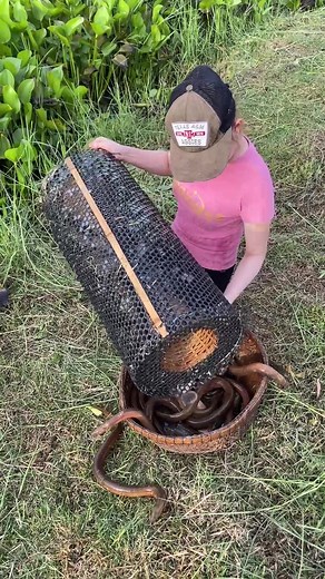 Successful Fishing Techniques: Handling Eels