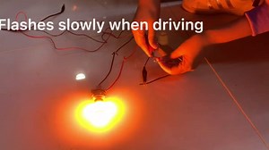 YSY 1pcs LF-100C Flash Strobe Controller Flasher Module for Brake Stop light Flash Strobe Controller Flasher Module for LED work Light bulb (LF-100C)