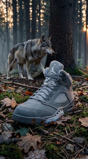 Jordan 5 “Wolf Grey” - Clean but Dangerous #jordan #sneakers #basketballshoes #sneakerhead #shorts