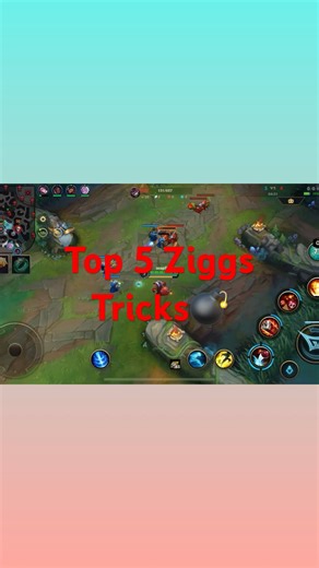 Top 5 Ziggs Tricks You NEED to Know! #GamingShorts #GamePlay #GamerLife #EpicPlays #Ziggs #LeagueOf