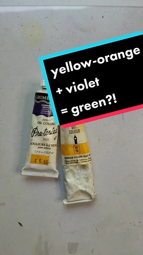 A Mixing Path Adventure! #colortheory #tiktokartschool #paintmixing