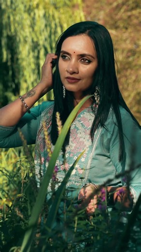 Brown girl magic hits different🧿💙✨#desi #traditional #malayalam #trending #mallu