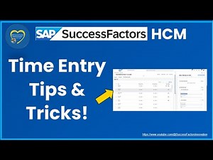 SAP SuccessFactors: A Time-Saving Trick for Timesheet Entry