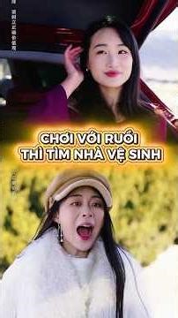 Playing with flies requires finding a toilet, why? #shorts