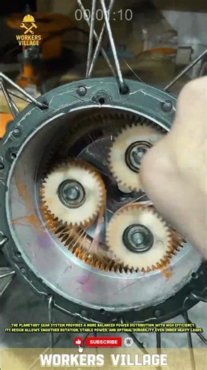 **The Power of Planetary Gears ⚙️🔩** #workersvillage #innovation #tools #machine