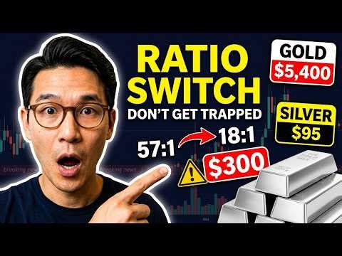 URGENT: Gold $5,400, Silver $95 | Ratio Locks In $300 Silver (Math)