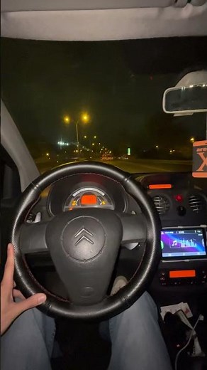 Citroen c2 VTR ile akşam gezmeleri