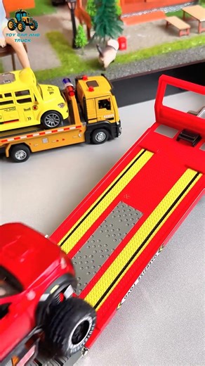 Asmr Comparison Review 112 vs 132 Tow Truck Models #automobile #toys