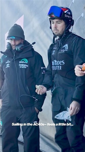 Switching between AC40 and AC75 training / America's Cup sailing on Taihoro