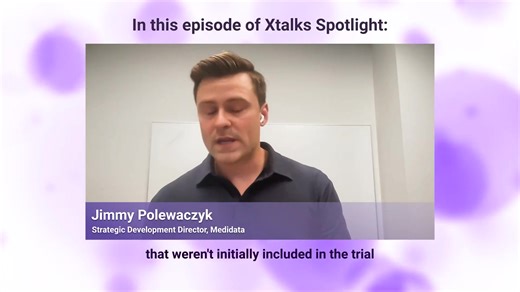 Medidata’s Jimmy Polewaczyk shares how linking clinical trial data with real-world data offers a richer, more complete view of the patient journey. Learn how to support deeper insights, better outcomes and regulatory strategy. Watch the video and read more at https://buff.ly/NQ9yWk0 by Vera Kovacevic. #ClinicalTrials #ClinicalResearch #RealWorldData #RWD #RealWorldEvidence #RWE #Medidata #PatientJourney #XtalksSpotlight | Xtalks Webinars | Facebook
