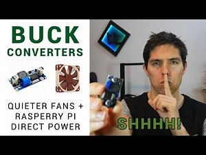 Buck converters: Quieten your 3D printer with a Noctua fan & directly power your Pi