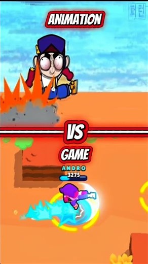 Brawl Stars animation vs game 🎭 - Part 4