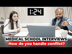 Medical School Interview Practice | MMI Conflict Resolution Example 2025 #ukadmissions2025