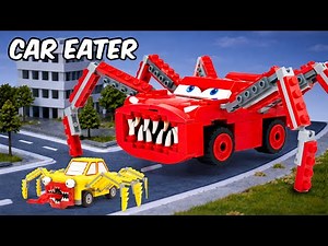 Trevor Henderson’s Car Eater Recreated in LEGO | ROBO Bricks